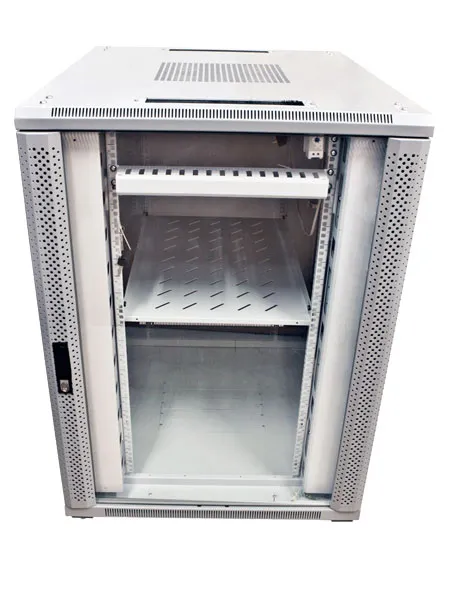 ALLNET 19″Schrank, 22HE, B800/T 800mm, Glastür, Lichtgrau, SNB-Serie, ALLNET 19″Schrank, 22HE, B800/T 800mm, Glastür, Lichtgrau, SNB-Serie,