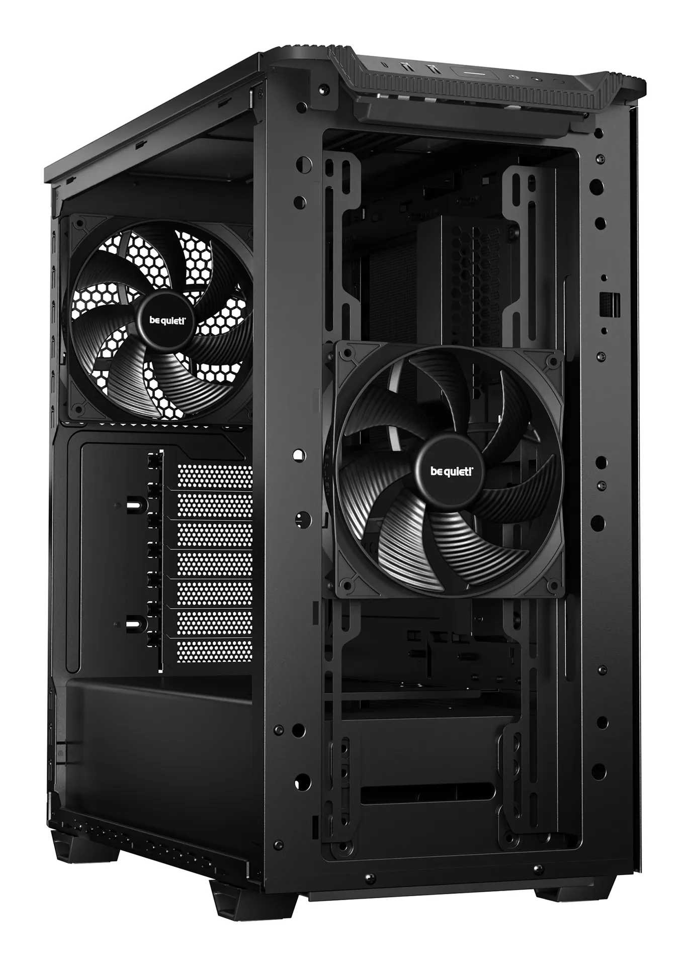 be quiet! PURE BASE 501 Airflow Black Midi Tower Schwarz – Bild 3