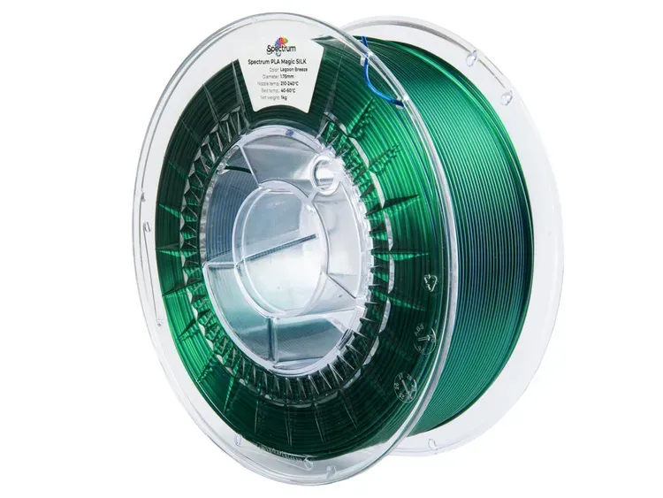 Filament Spectrum · PLA Magic SILK · LAGOON BREEZE · 1.75mm · 1kg – Bild 3