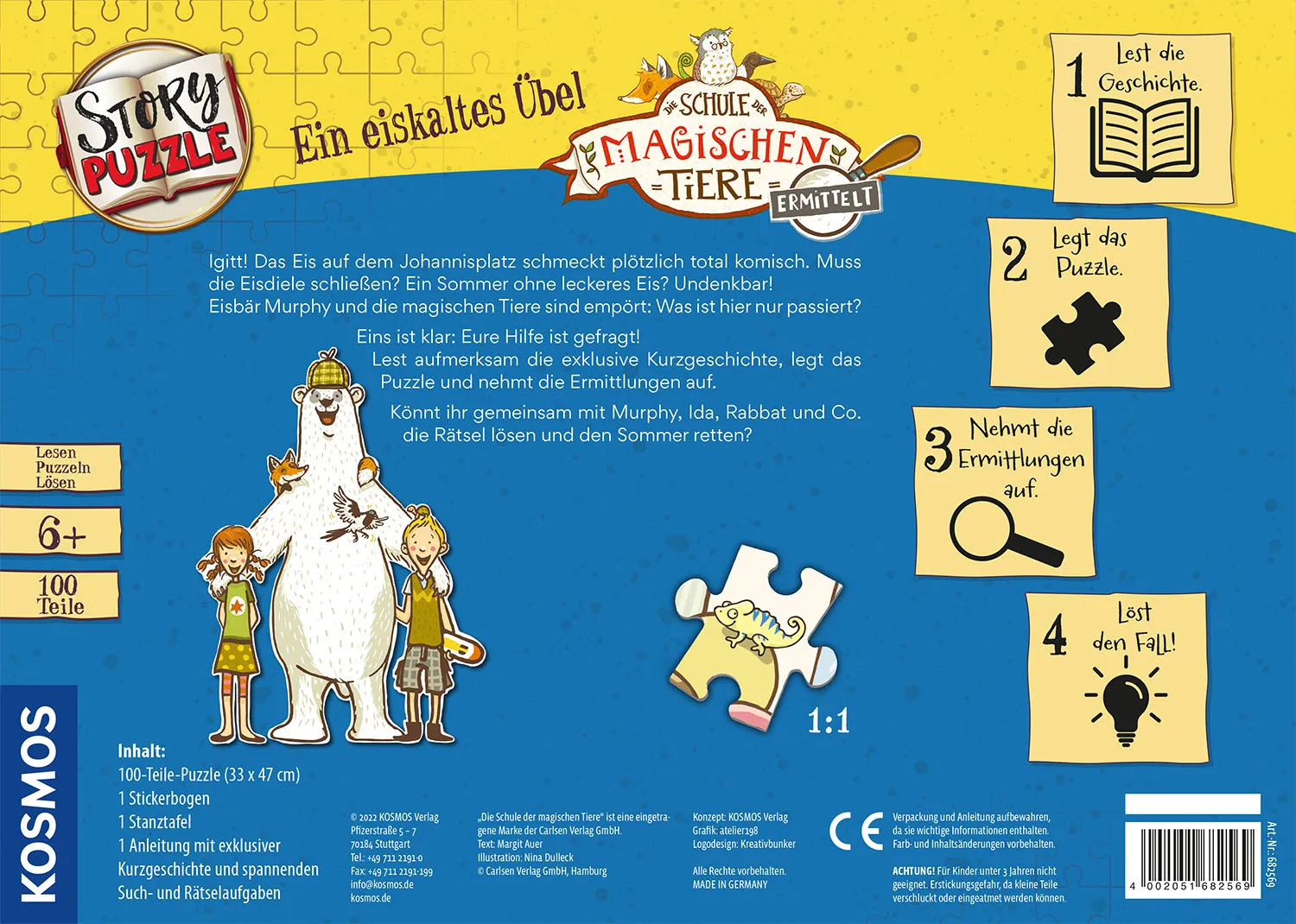 Kosmos Story-Puzzle: Die Schule der magischen Tiere ermittelt – Bild 2