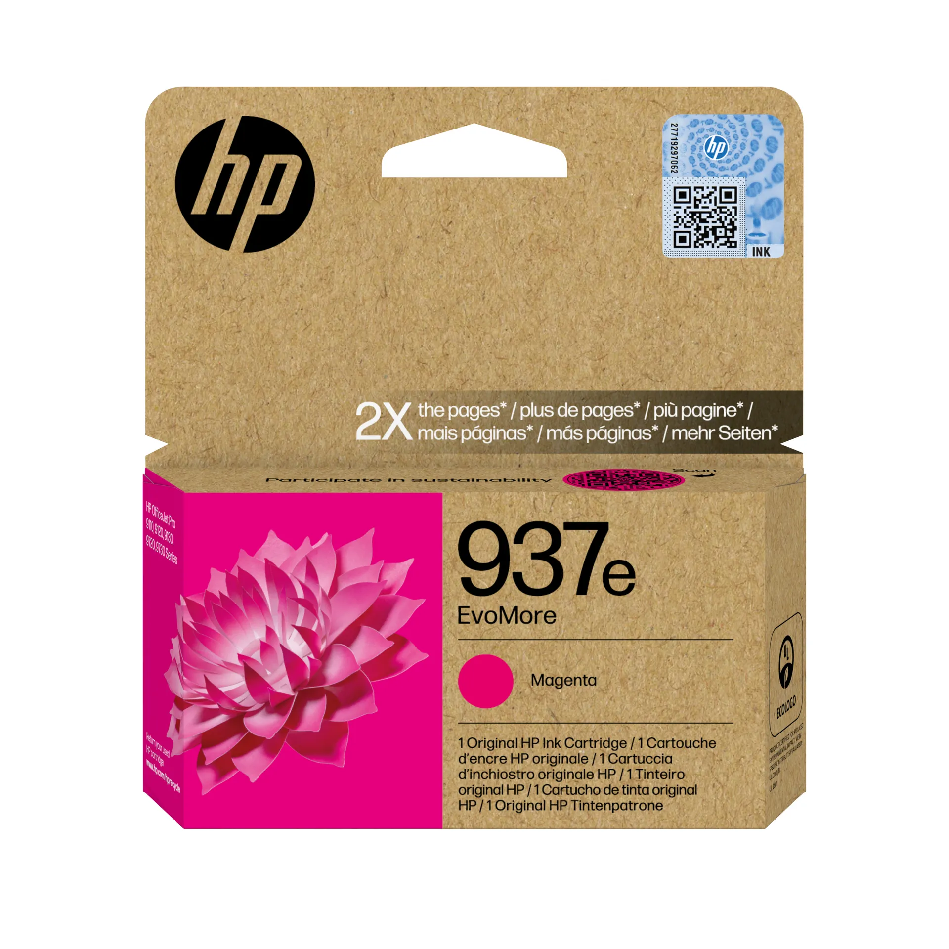 HP 937e EvoMore Magenta Original Druckerpatrone HP 937e EvoMore Magenta Original Druckerpatrone