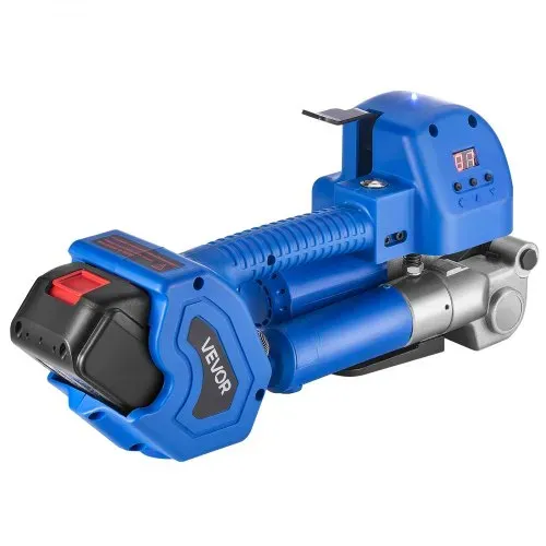 VEVOR Umreifungsgerät, 2 x 4000 mAh Akku, Umreifungsmaschine mit Digitalanzeige für 10–19 mm breite PET-Bänder, Bandverpackungsmaschine für ideal für Fabriken, Lagerhallen, & Logistikzentren – Bild 8