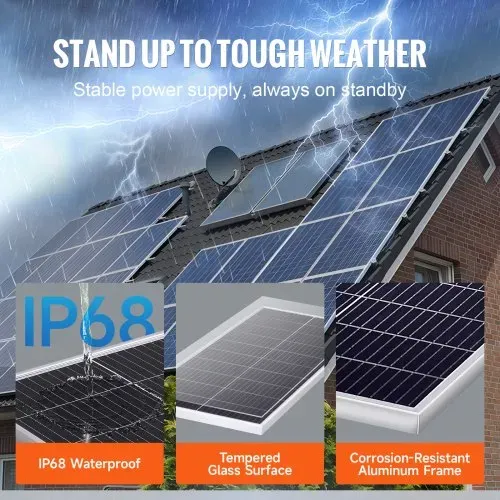 VEVOR 100W Solarpanel Kit 12V monokristallinen Solarmodul plus Laderegler 8,33A Solaranlage Umwandlungsrate von 23 % Kompatibel mit AGM-, GEL-, FLD-, LI-Batterien Ideal für Wohnmobile Yachten Zuhause – Bild 4