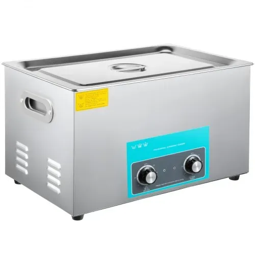 VEVOR 22L Ultraschallreiniger, 304 Edelstahl, professionelle Drehknopfsteuerung, Ultraschallreiniger mit Heizungstimer für Schmuck, Uhren, Brillen, Leiterplatten, Kleinteile, zahnärztliche Instrumente – Bild 10