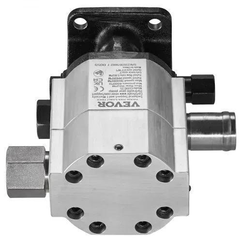 VEVOR Hydraulische Holzspalterpumpe 60 L/min 2-stufige 276 bar Holzspalterpumpe 2,54 cm Einlass 1,27 cm NPT Auslass 3600 U/min hydraulische Aluminium-Zahnradpumpe für Holzspalter mit kleinem Motor Schneepflug – Bild 9