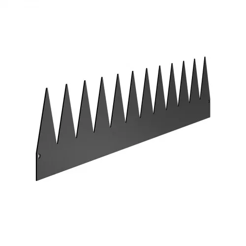 VEVOR Rasenkante, 3er Pack 38x208 mm, Beeteinfassung, Gartenpalisade, biegbare Garteneinfassung, robuste Beetumrandung, einfach zu installieren, Trennwand für Blumenbeete & Wege, schwarz – Bild 10