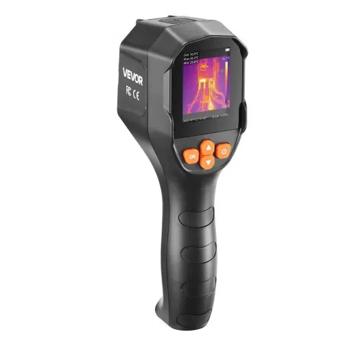VEVOR Wärmebildkamera, TISR Superauflösung 240x180, handheld Thermokamera mit 2 MP visueller Kamera, 96x96 IR-Auflösung, 25 Hz Bildwiederholfrequenz, -20 -550 °C, 4 Bildmodi & 6 Farbpaletten – Bild 8