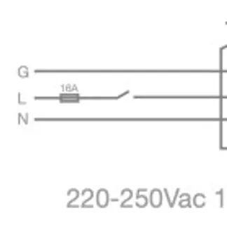 Powergear Mini 1PH 1 Schiene 230V, Weiß, 2 meter Powergear Mini 1PH 1 Schiene 230V, Weiß, 2 meter