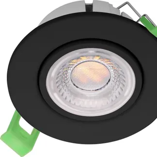 Synergy 21 LED Deckeneinbauspot Phos schwenkbar rund schwarz CCT switchable Synergy 21 LED Deckeneinbauspot Phos schwenkbar rund schwarz CCT switchable