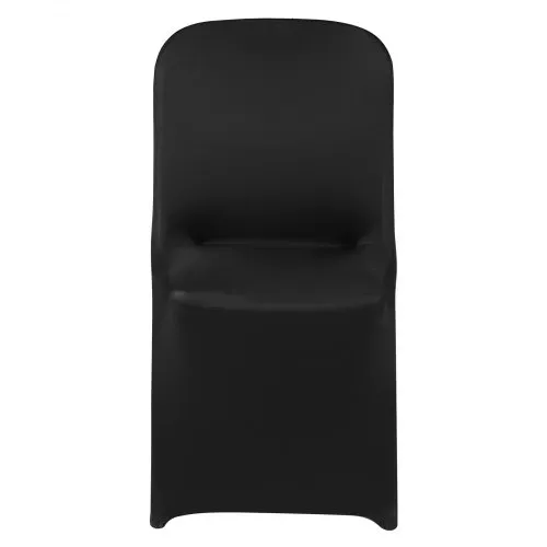 VEVOR Stuhlhussen Stuhlbezug 30 Stk. waschbarer & abnehmbarer Stuhlüberzug aus Polyester-Spandex für Hochzeitsfeiern Esszimmerbankette Restaurant, passend für Stühle (46 x 50 x 86 cm) Schwarz – Bild 9