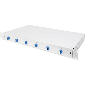 LWL Spleißbox, bestückt, LC, OS2 LWL Spleißbox, bestückt, LC, OS2