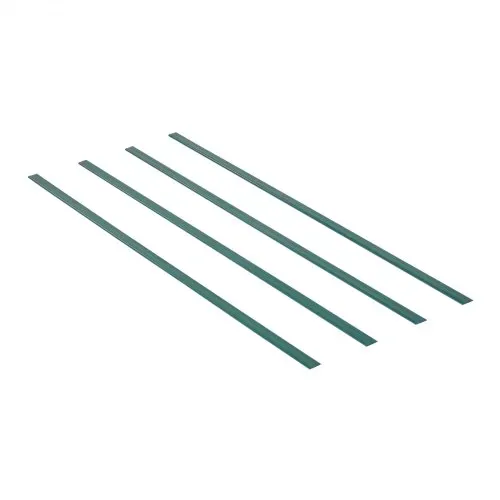 VEVOR Sichtschutzlamellen 1130 mm, doppelwandige vertikale Lamellen mit unterer Verriegelung für Maschendrahtzäune, hochdichte HDPE-Maschendrahtlamellen, ideal für Garten, Bauernhof, Sportplatz (grün) – Bild 10