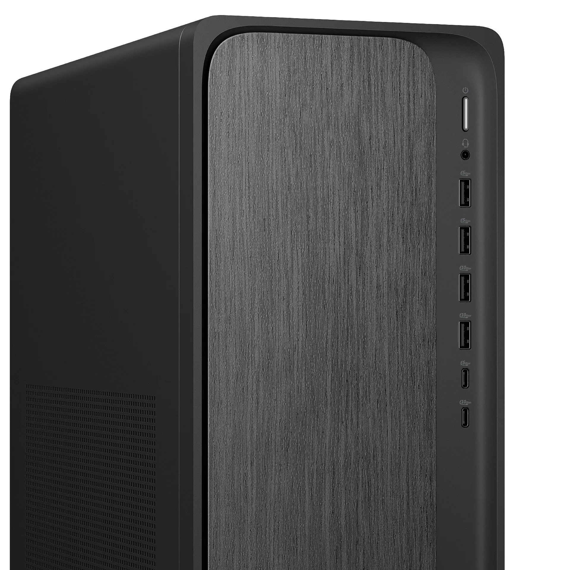 HP OmniDesk Desktop M02-0176ng AMD Ryzen™ 7 8700G 16 GB DDR5-SDRAM 512 GB SSD FreeDOS Tower PC AI PC Schwarz – Bild 2