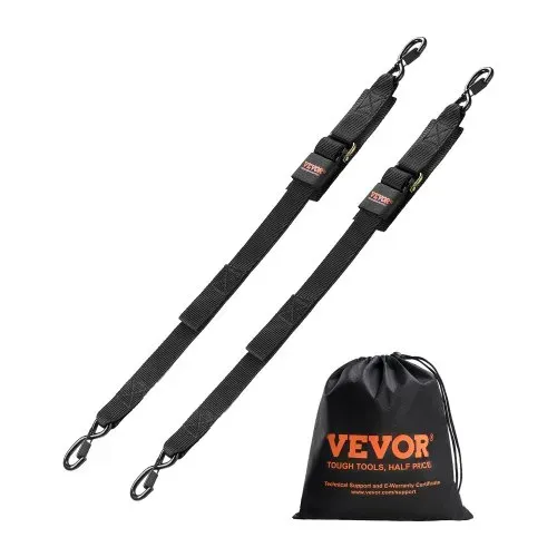 VEVOR Spanngurte mit Ratsche, 5,08×121,92 m Zurrgurte mit Sicherheitsschloss-S-Haken, 2er-Set Hochleistungs-Gurte mit 680,4 kg Bruchfestigkeit & 226,8 kg Nenntragkraft, für Anhänger, Fahrzeuge, Boote VEVOR Spanngurte mit Ratsche, 5,08×121,92 m Zurrgurte mit Sicherheitsschloss-S-Haken, 2er-Set Hochleistungs-Gurte mit 680,4 kg Bruchfestigkeit & 226,8 kg Nenntragkraft, für Anhänger, Fahrzeuge, Boote