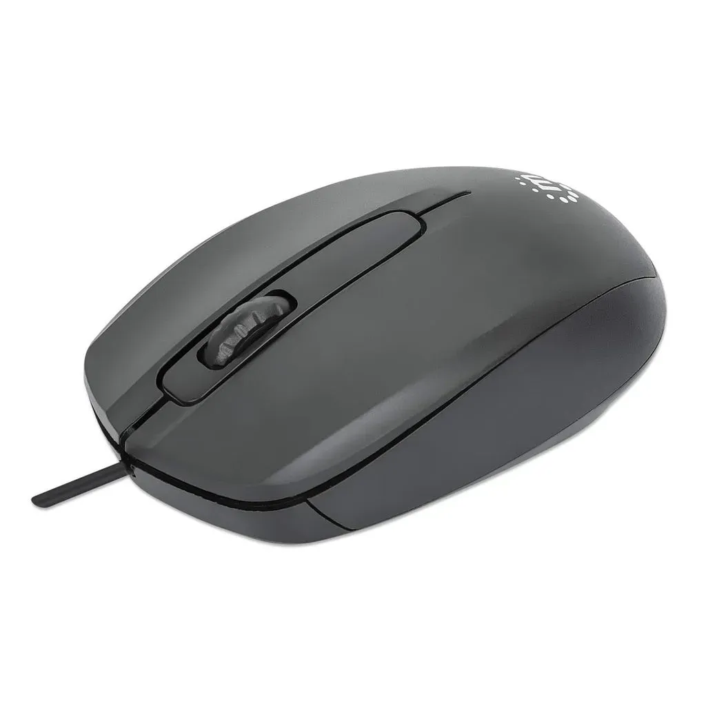 Manhattan 190190 Maus Büro Beidhändig USB Typ-A Optisch 1000 DPI Manhattan 190190 Maus Büro Beidhändig USB Typ-A Optisch 1000 DPI