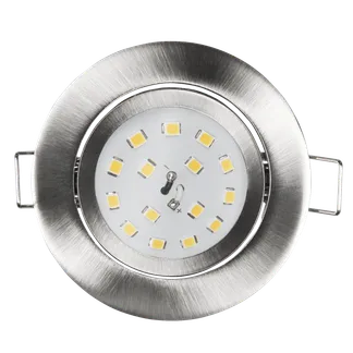 LED Einbauleuchte McShine “Slim“ 82x28mm, 5W, 400lm, 4000K, Edelstahl gebürstet LED Einbauleuchte McShine “Slim“ 82x28mm, 5W, 400lm, 4000K, Edelstahl gebürstet