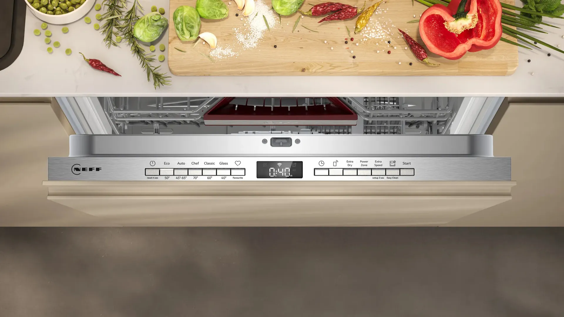 Neff S155EAX16E Spülmaschine Voll integriert 13 Maßgedecke – Bild 4