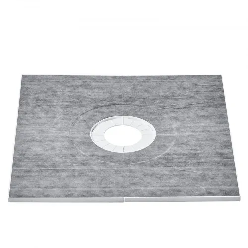 VEVOR Duschrand-Set, 914 x 914 x 22 mm, großes Duschwannen-Set mit 16 cm zentralem Abfluss, leichte EPS-Duschinstallations-Sets mit 2 wasserdichten Tüchern, Duschwannen-Neigungsstangen VEVOR Duschrand-Set, 914 x 914 x 22 mm, großes Duschwannen-Set mit 16 cm zentralem Abfluss, leichte EPS-Duschinstallations-Sets mit 2 wasserdichten Tüchern, Duschwannen-Neigungsstangen