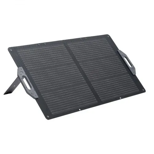 VEVOR Faltbares Solarpanel 100 W, Tragbares Solarladegerät 24% Hocheffizienz, Monokristallines Solarmodul mit MC4-Ausgang, USB-A-, Typ-C- & DC-Anschlüssen, IP65, für Powerstations, Camping, Wandern – Bild 9