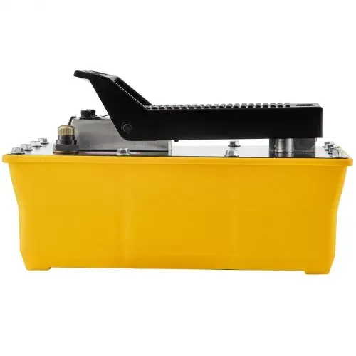 VEVOR Lufthydraulikpumpe Fußpumpe 10000 PSI, 2,3 L Hydraulikpumpe mit Schlauch und Spritzpistole, 700 kg/cm² Einstellbarer Druck und 0,7-1 Bereich für das Aufrüsten und Bewegen von schweren Maschine – Bild 8