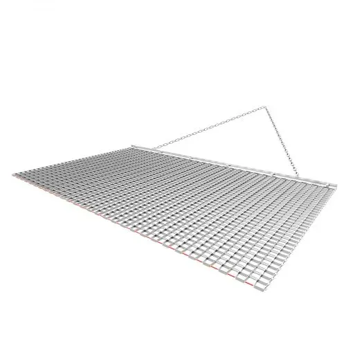 VEVOR Schleppegge 1830x914 mm, Wiesenegge, Wiesenschleppe, Feldegge aus Verzinktem Stahl mit Anhängekette, Anbaugerät für ATVs, UTVs & Traktoren zum Einebnen von Schotterwegen, Fahrspuren & Feldern – Bild 8