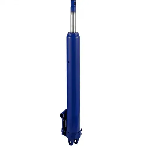 VEVOR Hydraulischer langer Rammenheber, 8 t Kapazität, mit Einzelkolbenpumpe und Gabelkopfbasis, manueller Hubarbeitsbühnenheber mit Griff, für Garagen-/Ladenkräne, Motorhubwerk, blau – Bild 9