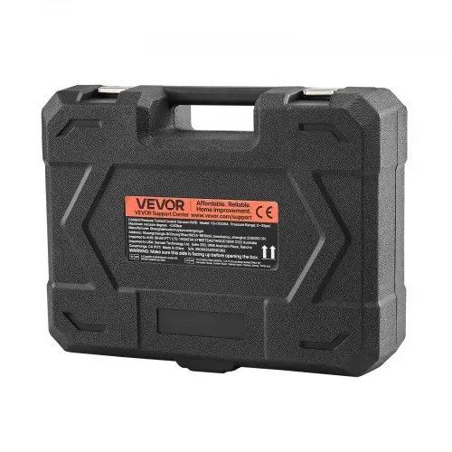 VEVOR Kühlmitteldruckprüfer-Set 47-tlg. Kühlwasser Befüllgerät mit 3 Metalladaptern, universelle Passform, Druckprüfwerkzeug für Kfz-Kühlsysteme, mit Druckpumpe und Aluminium-Kunststoff-Füller – Bild 9