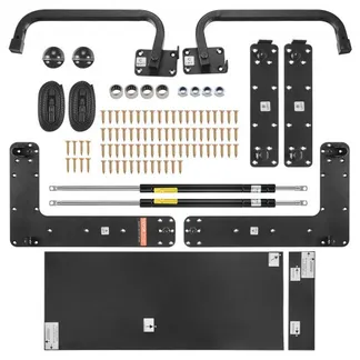 VEVOR Schrankbettfedern Mechanismus 2055 x 1175 x 2080 mm, Murphy-Bett-Bausatz, Twin Deluxe, DIY-Bausatz mechanische Hardware für Wandbetten, pneumatische Hebel-Bettstütze, Klappschrank-Wandbett VEVOR Schrankbettfedern Mechanismus 2055 x 1175 x 2080 mm, Murphy-Bett-Bausatz, Twin Deluxe, DIY-Bausatz mechanische Hardware für Wandbetten, pneumatische Hebel-Bettstütze, Klappschrank-Wandbett