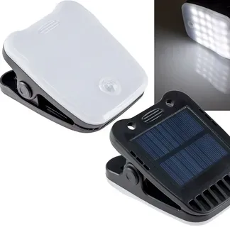 LED Solar Klemmleuchte “SWK 8020” PIR Bewegungsmelder, 25 LEDs, IP44 LED Solar Klemmleuchte “SWK 8020” PIR Bewegungsmelder, 25 LEDs, IP44