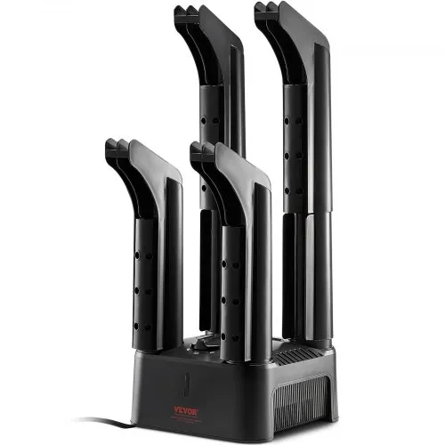 VEVOR 4-Röhren Abnehmbarer Schuhtrockner Stiefeltrockner Wärmegebläse Timer VEVOR 4-Röhren Abnehmbarer Schuhtrockner Stiefeltrockner Wärmegebläse Timer