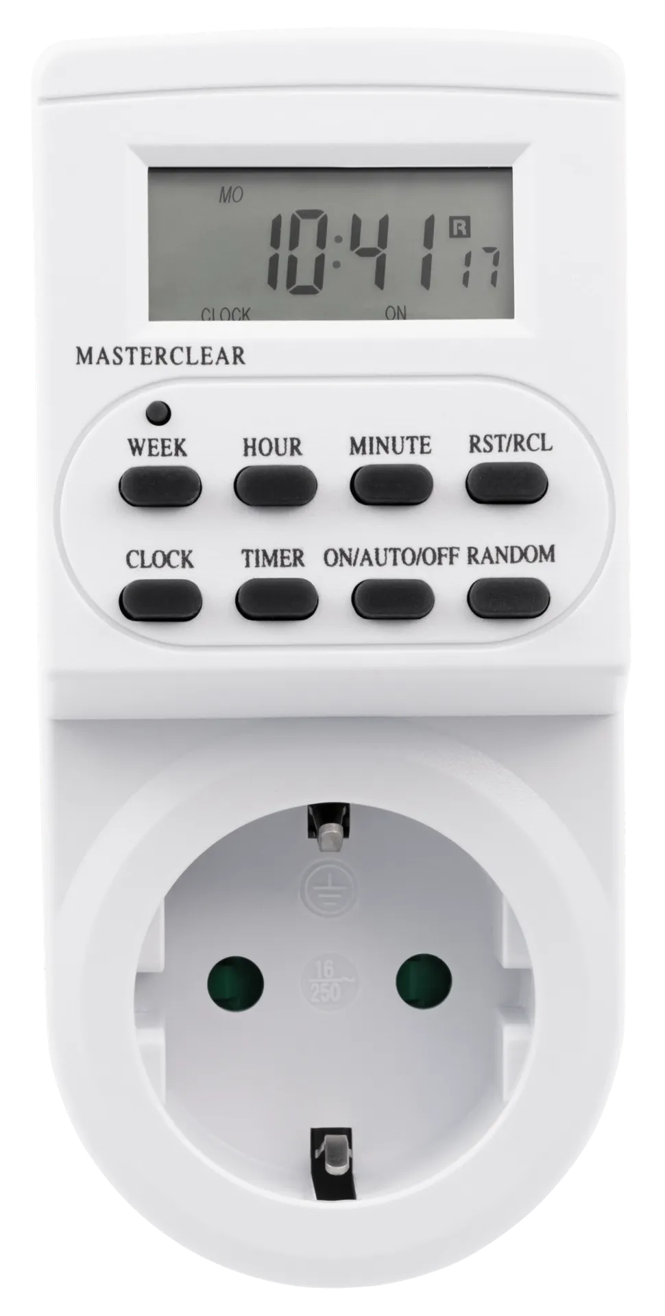 Digitale Zeitschaltuhr McPower ''AZ-62'' 2er-Pack, 10 Programme, 12/24Std Zyklus – Bild 3