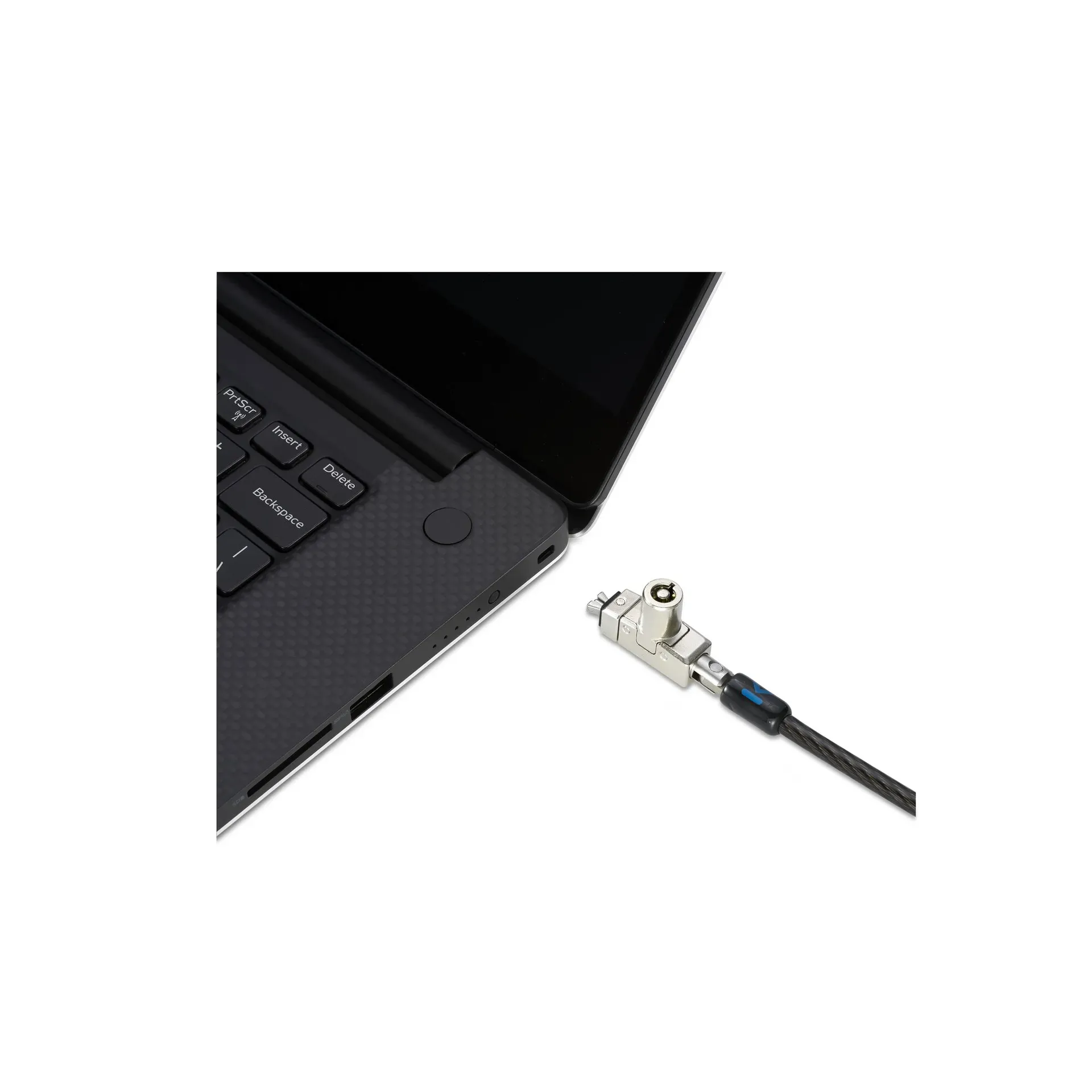 Kensington Slim N17 2.0 Laptopschloss mit zwei Schließköpfen für Wedge-Shaped Security Slots – Bild 3