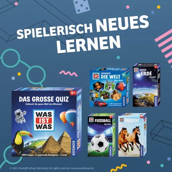 Kosmos WAS IST WAS - Entdecke die Welt Quiz-Spiel – Bild 4