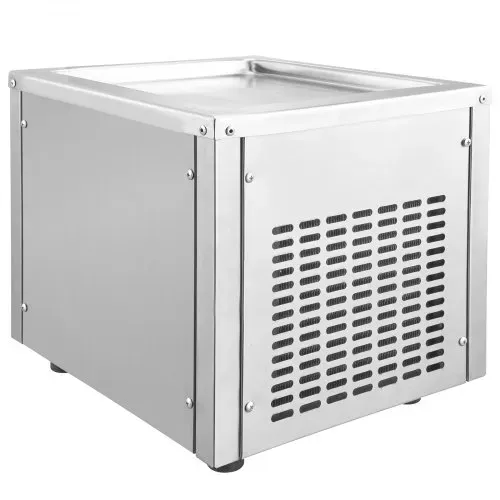 VEVOR Maschine für frittierte Eisrollen, 28 x 24 x 2 cm Pfanne zum Frittieren von Eis, Eismaschine mit Kompressor und 2 Schabern, zur Herstellung von Eis, Gefrorenem Joghurt und Eisrollen – Bild 10