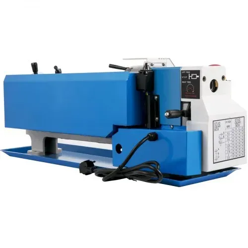 VEVOR Mini Drehmaschine 550 W, Metall Mini Drehmaschine Max. 2500 U / Min, Metallbank Drehmaschine, Metall Mini Drehmaschine, Tischdrehmaschine, Gewinde 12-52 TPI, Mini Drehbank metall, Zubehör Inkl. – Bild 10