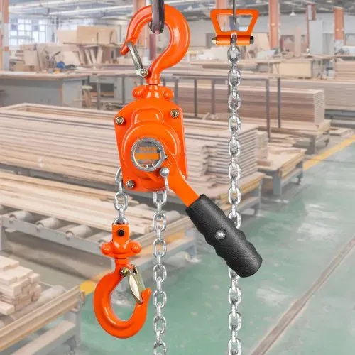 VEVOR Mini Hebelzug 0,5T Tragfähigkeit Kettenzug 260N Zugkraft Flaschenzug 1,40m Hubhöhe Ratschenzug Hebezug aus Stahl G80-Kette Weston Doppelklinkenbremse 360° drehbarer Haken Handkettenzug – Bild 7