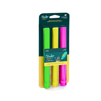 3Doodler Filament / Start+ / 75 / neonpink, neongelb, neongrün / „Neon Glow“ 3Doodler Filament / Start+ / 75 / neonpink, neongelb, neongrün / „Neon Glow“