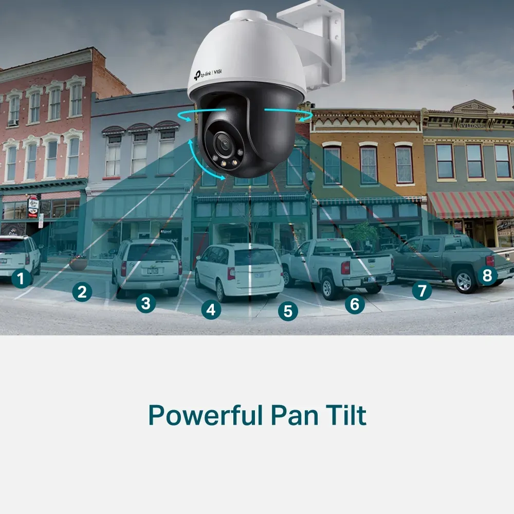 VIGI by tp-link 4MP Full-Color Pan/Tilt Network Camera VIGI C540(4mm) – Bild 3