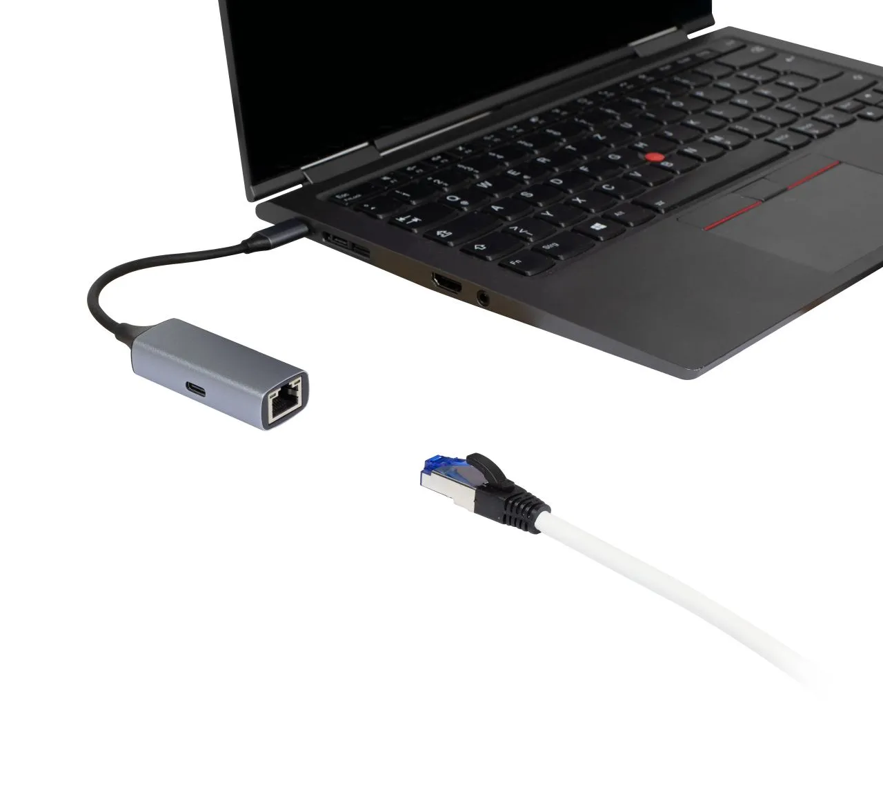 ALLNET USB 3.0 Typ-C Netzwerk Adapter 1 Gigabit LAN ALL-NC-1GPD-USB-C *ALLTRAVEL* – Bild 3