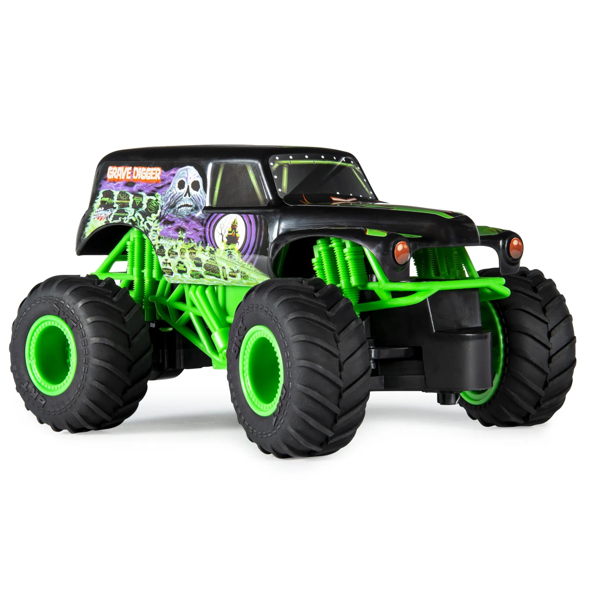 Monster Jam Grave Digger RC Truck, Maßstab 1:24, ferngesteuert – Bild 5