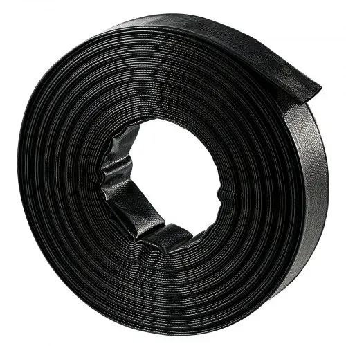 VEVOR Rückspülschlauch 2 Zoll 30,48 m PVC Flachschlauch Ablaufschlauch für Poolentwässerung und Bewässerung mit 90 psi, Anschlusswahl ohne Vorinstallierte Kupplungen für Verschiedene Pumpensysteme – Bild 9