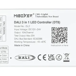 MiBoxer DL2 DALI 3in1 LED Controller (DT8) MiBoxer DL2 DALI 3in1 LED Controller (DT8)