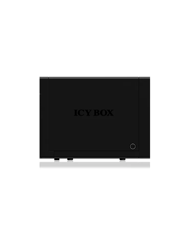 ICY BOX IB-3640SU3, Externes 4-fach SINGLE System für 3,5" SATA I/II/III Festplatten, USB 3.2 Gen 1 + eSATA, schwarz – Bild 2