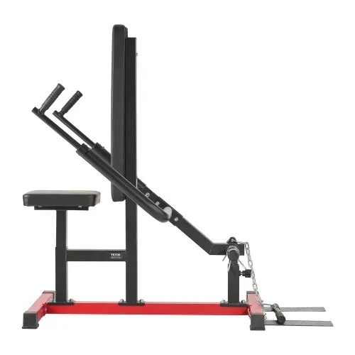 VEVOR Dip-Maschine im Sitzen Trizeps Bizeps Pressemaschine (204 kg belastbar) mit Kabelstange, verstellbarem Sitz & Rückenlehne, Trainingsgerät für Brusttraining Oberkörper-Push-Fitness-Workout – Bild 8