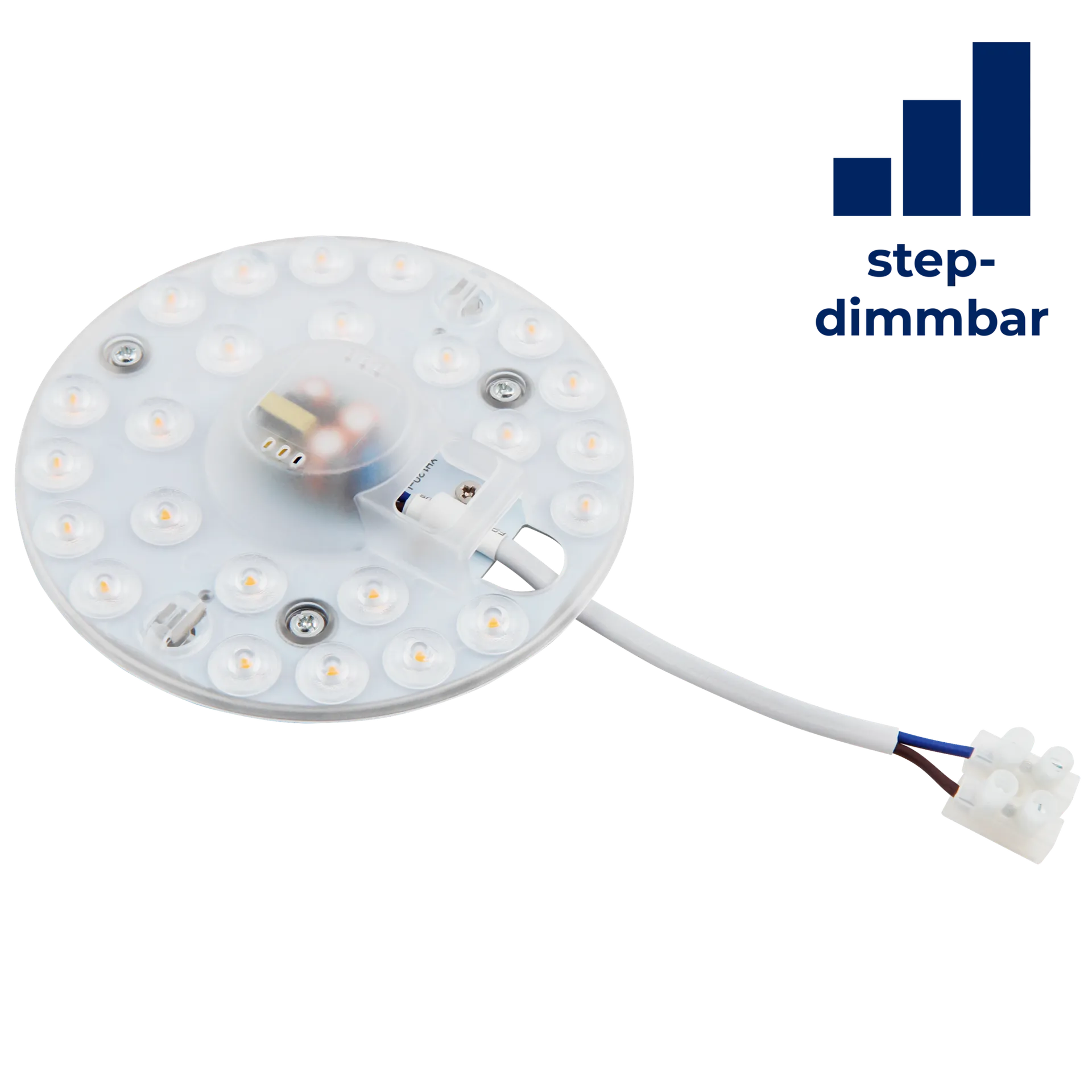 LED-Modul McShine, Umrüstsatz mit Magnethalterung, Ø12,5cm, 12W, 1050lm, 3000K LED-Modul McShine, Umrüstsatz mit Magnethalterung, Ø12,5cm, 12W, 1050lm, 3000K