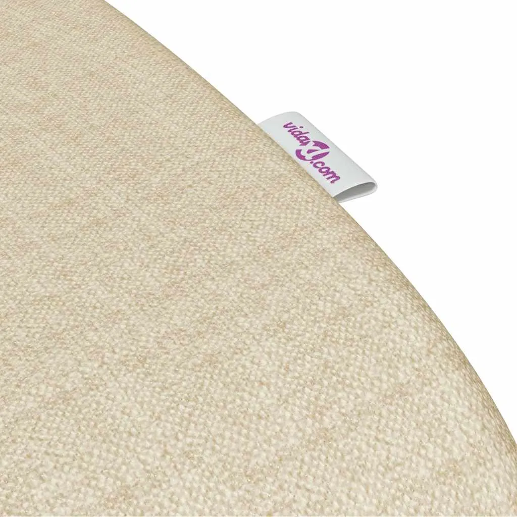 vidaXL Kniestuhl Creme 55x84x55 cm Birkensperrholz – Bild 6