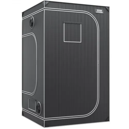 VEVOR Grow-Zelt, 122 x 122 x 203 cm, Indoor-Growzelt, hydroponische Fenstertür-Ablage – Bild 8