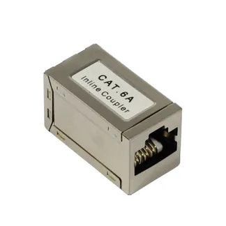 TP-TP Kupplung,CAT6A,Buchse,1:1 ,8-pol., RJ45, slim line, Synergy 21, TP-TP Kupplung,CAT6A,Buchse,1:1 ,8-pol., RJ45, slim line, Synergy 21,