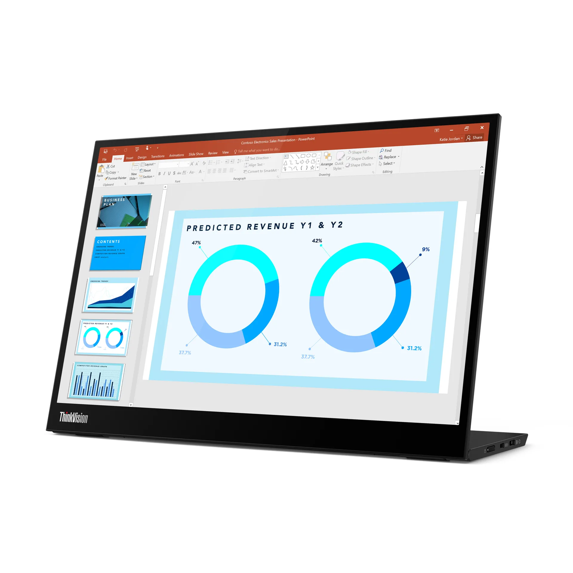 Lenovo ThinkVision M14d Monitor – Bild 5