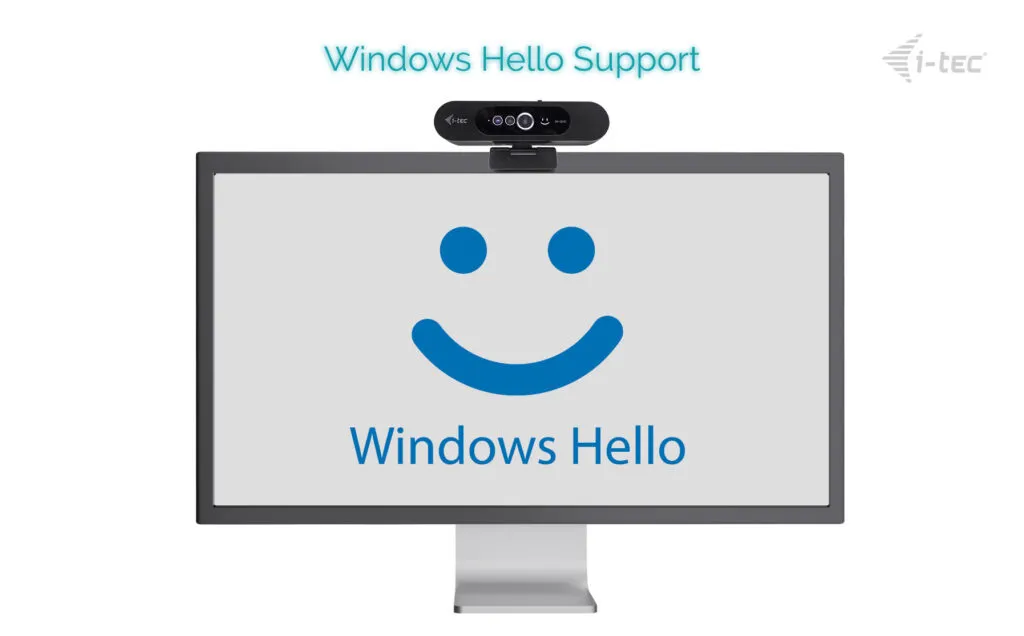 i-tec SOLOMON WH200 2K Webcam Windows Hello – Bild 7